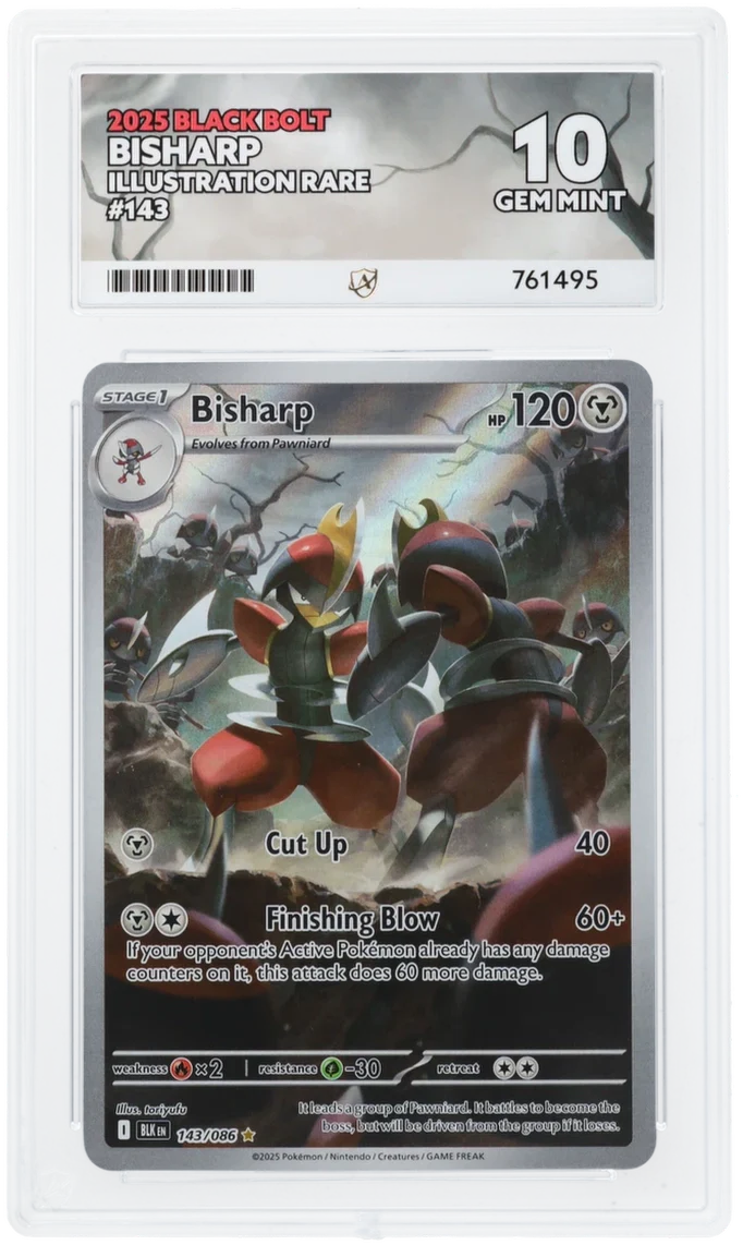 ACE 10 - Bisharp - 143/086 - Black Bolt - Pokemon