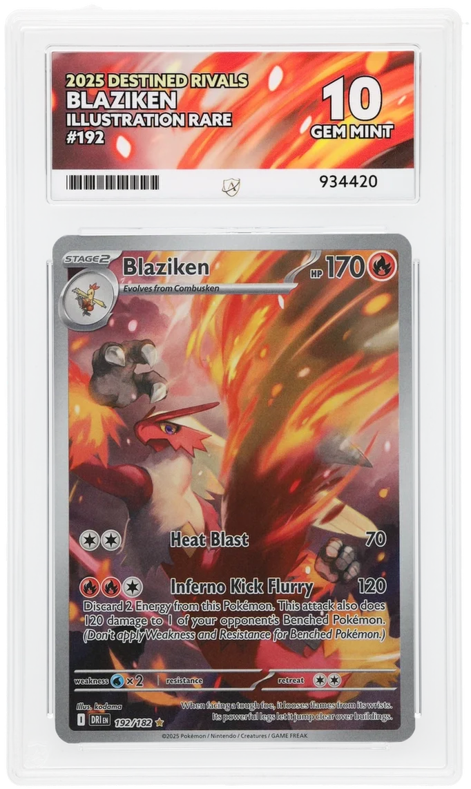 ACE 10 - Blaziken - 192/182 - Destined Rivals - Pokemon