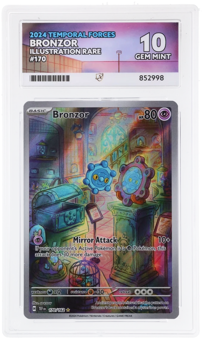 ACE 10 - Bronzor - 170/162 - Temporal Forces - Pokemon