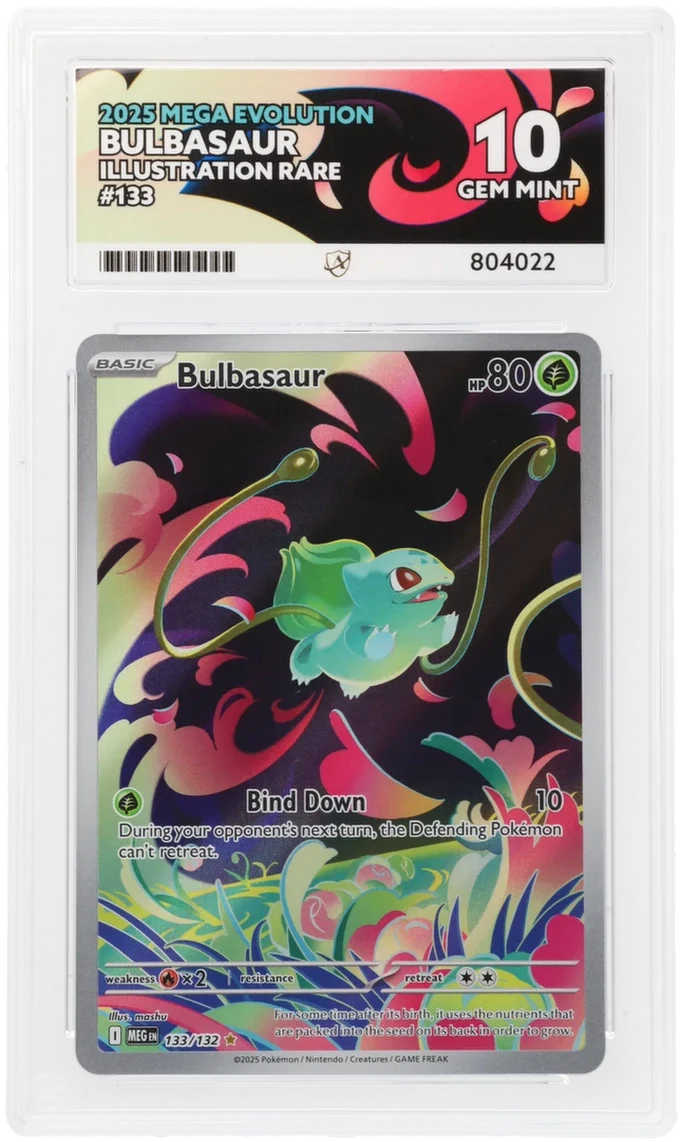 ACE 10 - Bulbasaur - 133/132 - Mega Evolution - Pokemon