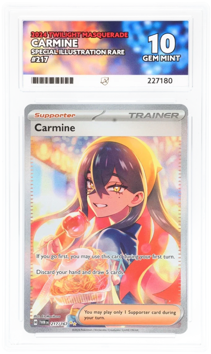 ACE 10 - Carmine - 217/167 - Twilight Masquerade - Pokemon