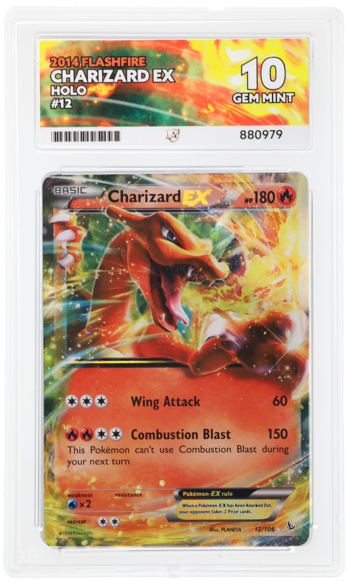 ACE 10 - Charizard EX - 12/106 - Flashfire - Pokemon