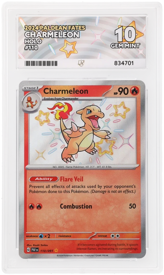Ace 10 - Charmeleon - 110/091 - Paldean Fates