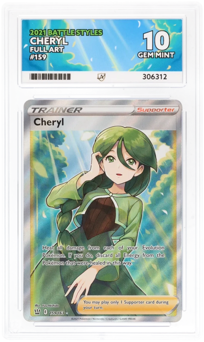 ACE 10 - Cheryl - 159/163 - Battle Styles - Pokemon