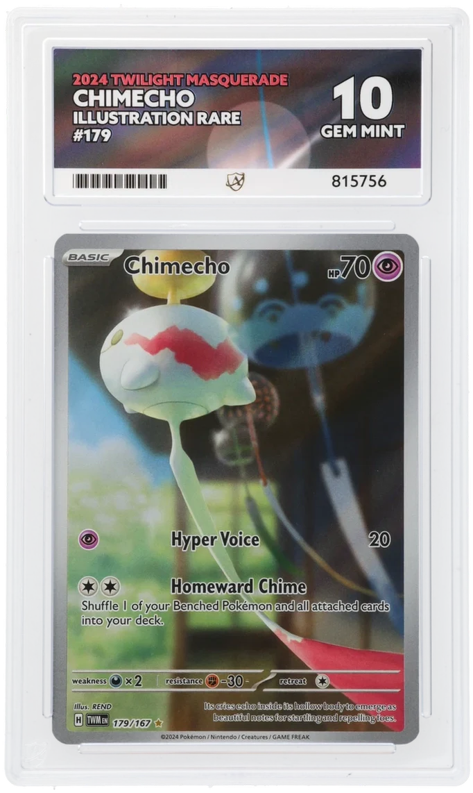 ACE 10 - Chimecho - 179/167 - Twilight Masquerade - Pokemon