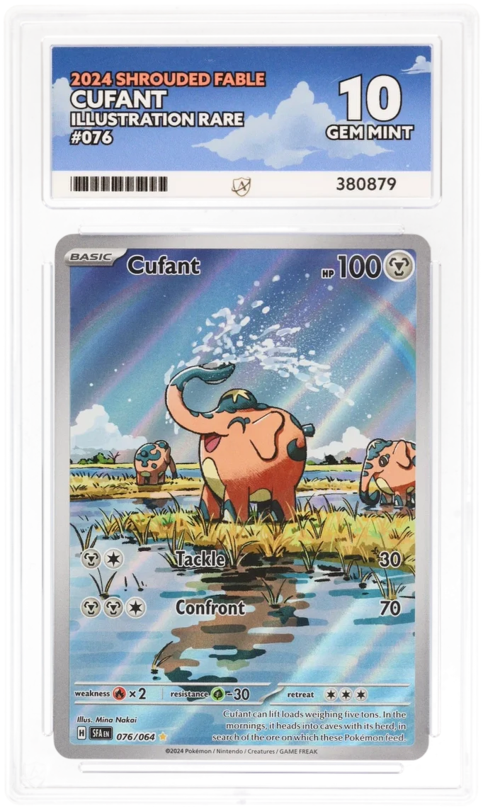 ACE 10 - Cufant - 076/064 - Shrouded Fable - Pokemon