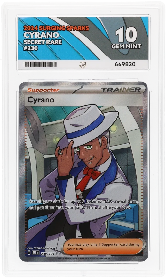 ACE 10 - Cyrano - 230/191 - Surging Sparks - Pokemon