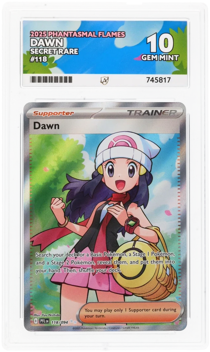 ACE 10 - Dawn - 118/094 - Phantasmal Flames - Pokemon