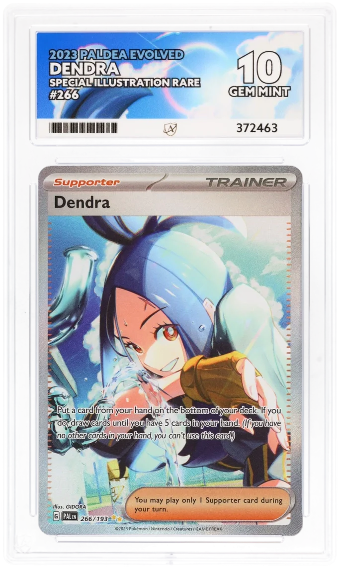 ACE 10 - Dendra - 266/193 - Paldea Evolved - Pokemon