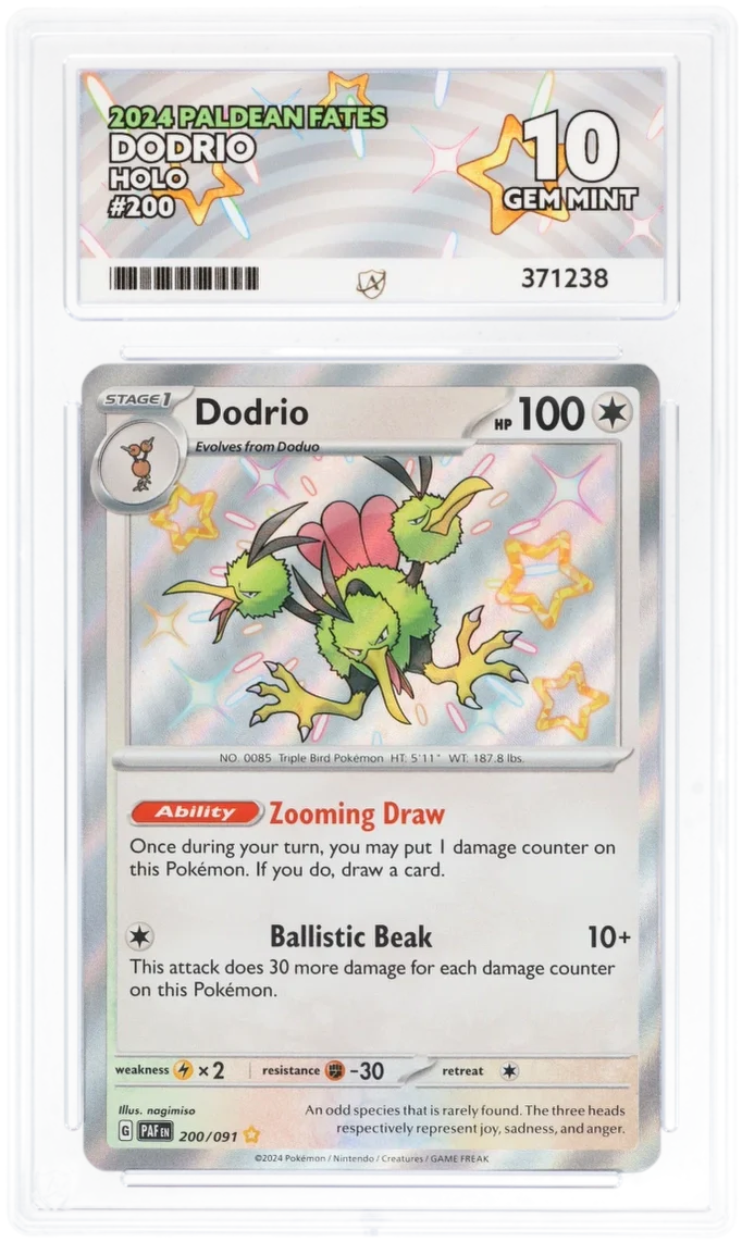 ACE 10 - Dodrio - 200/091 - Paldean Fates - Pokemon