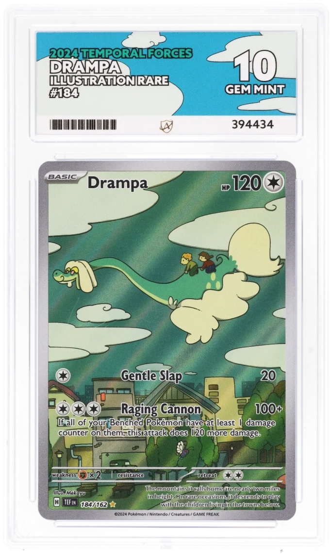 ACE 10 - Drampa - 184/162 - Temporal Forces - Pokemon