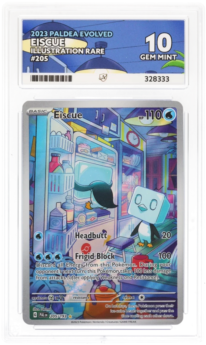 ACE 10 - Eiscue - 205/193 - Paldea Evolved - Pokemon