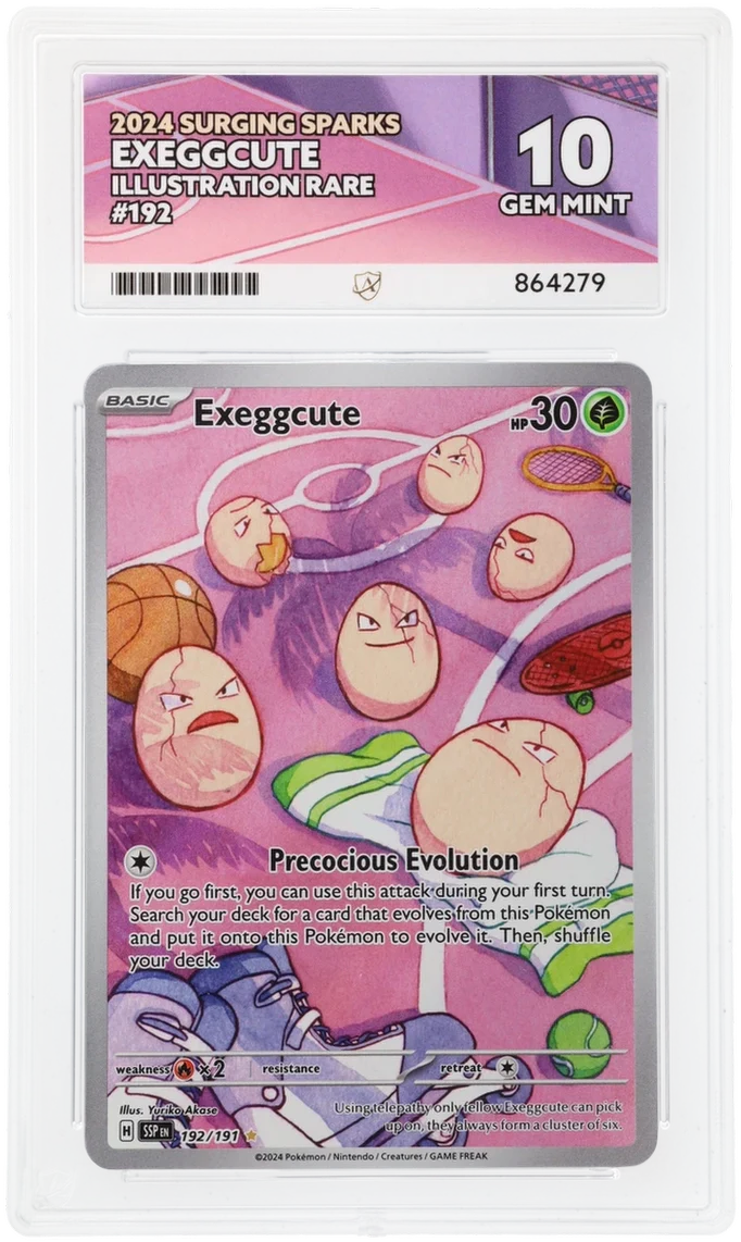 ACE 10 - Exeggcute - 192/191 - Surging Sparks - Pokemon