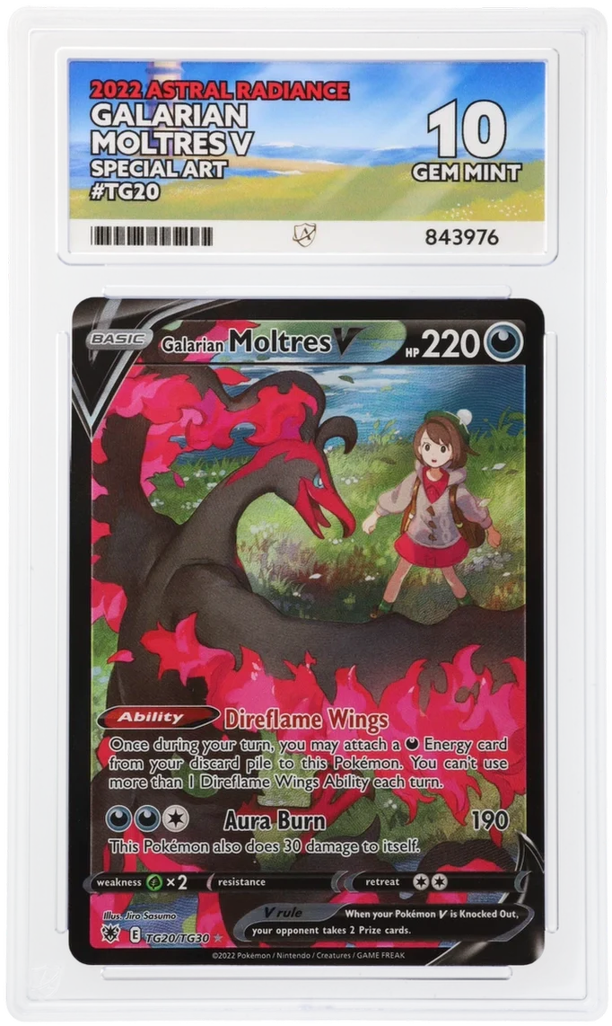 ACE 10 - Galarian Moltres V - TG20/TG30 - Astral Radiance - Pokemon