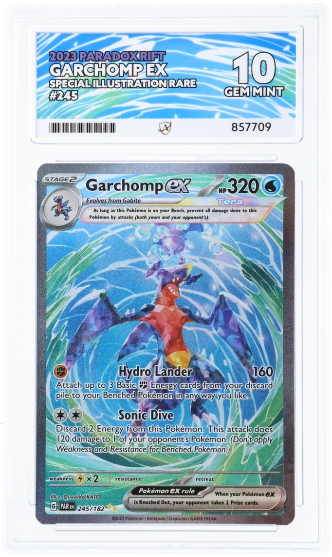 ACE 10 - Garchomp ex - 245/182 - Paradox Rift - Pokemon