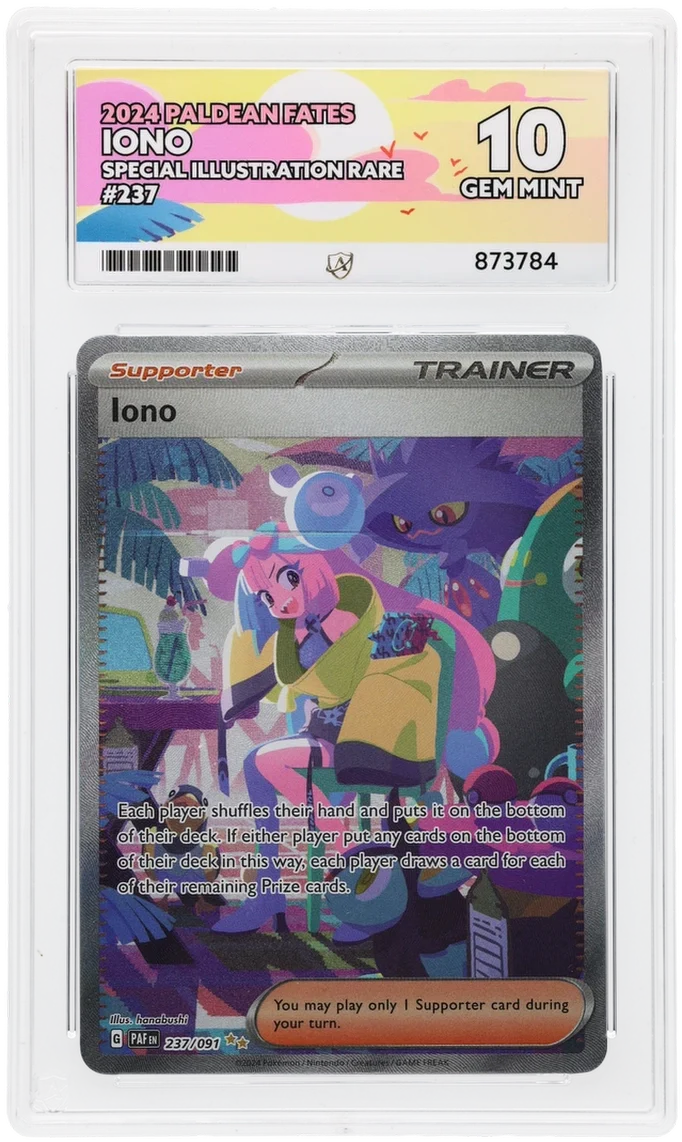 ACE 10 - Iono - 237/091 - Paldean Fates - Pokemon