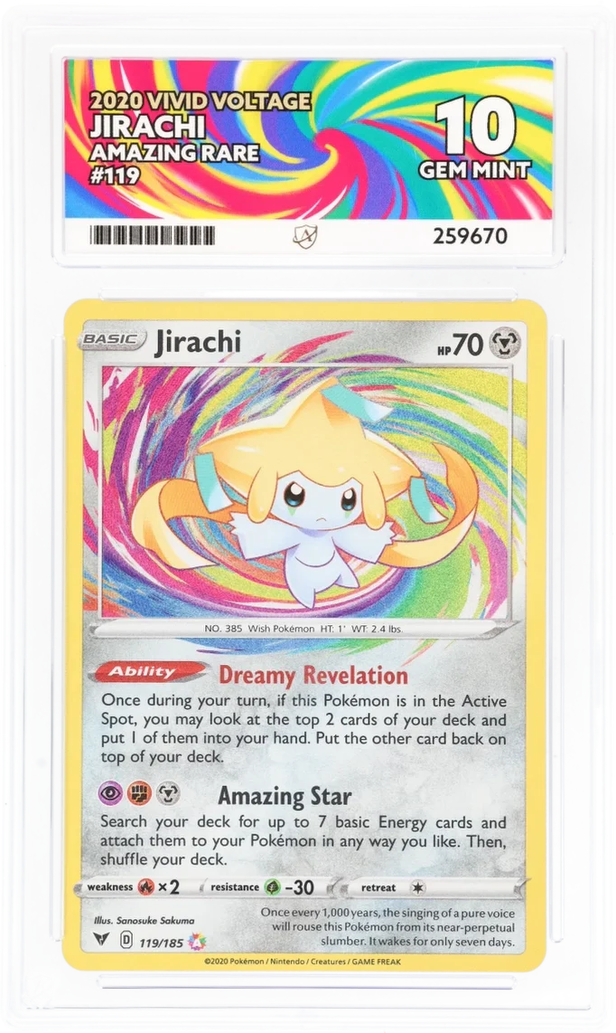 ACE 10 - Jirachi - 119/185 - Vivid Voltage - Pokemon