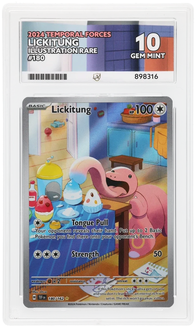 ACE 10 - Lickitung - 180/162 - Temporal Forces - Pokemon