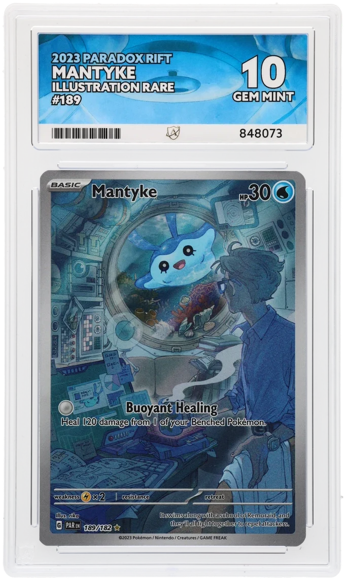 ACE 10 - Mantyke - 189/182 - Paradox Rift - Pokemon