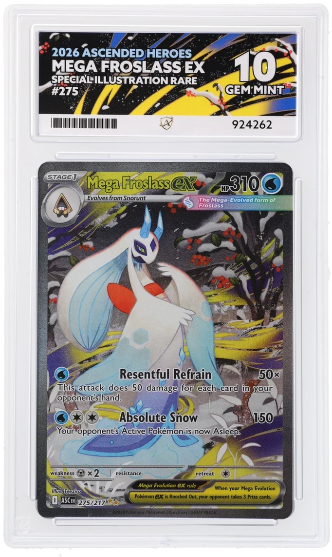 ACE 10 - Mega Froslass ex - 275/217 - Ascended Heroes - Pokemon