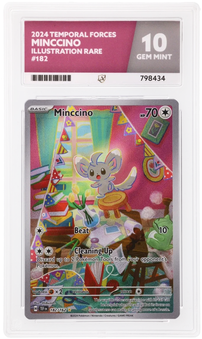 ACE 10 - Minccino - 182/162 - Temporal Forces - Pokemon