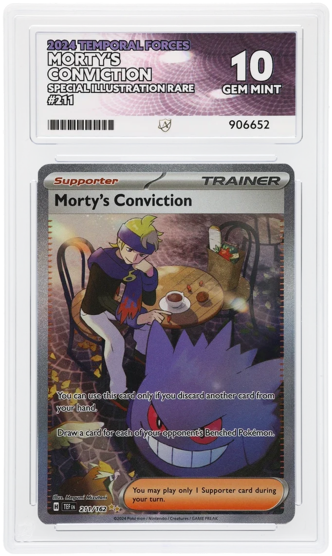ACE 10 - Morty's Conviction - 211/162 - Temporal Forces - Pokemon