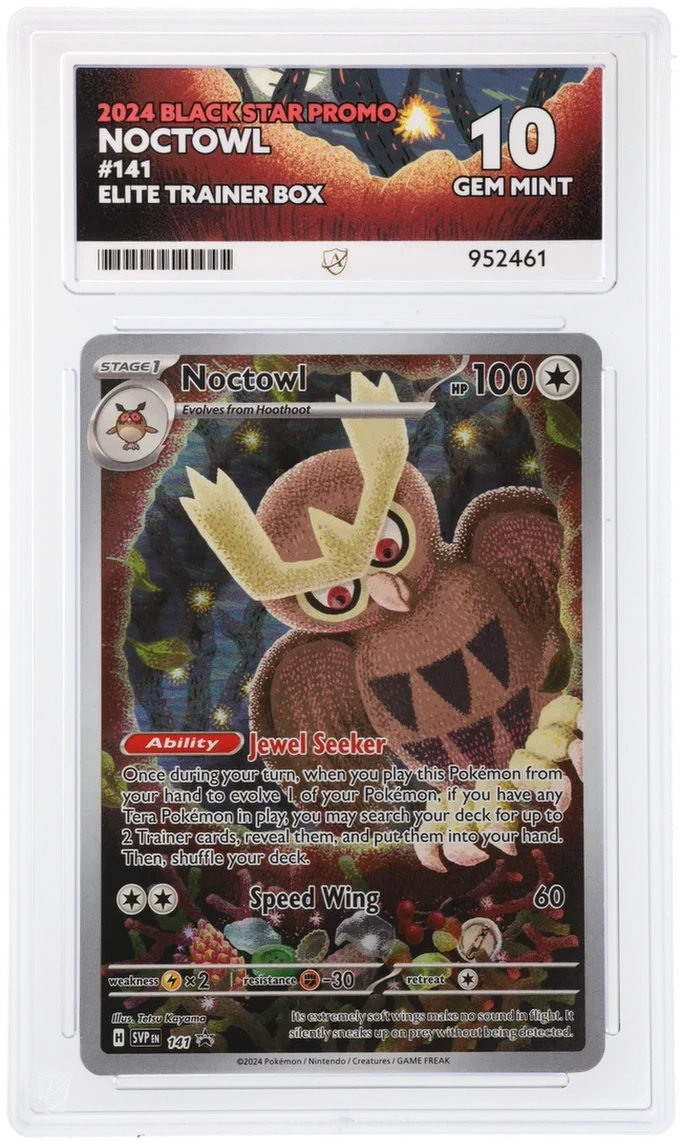 ACE 10 - Noctowl - SVP 141 - Elite Trainer Box Promo - Pokemon