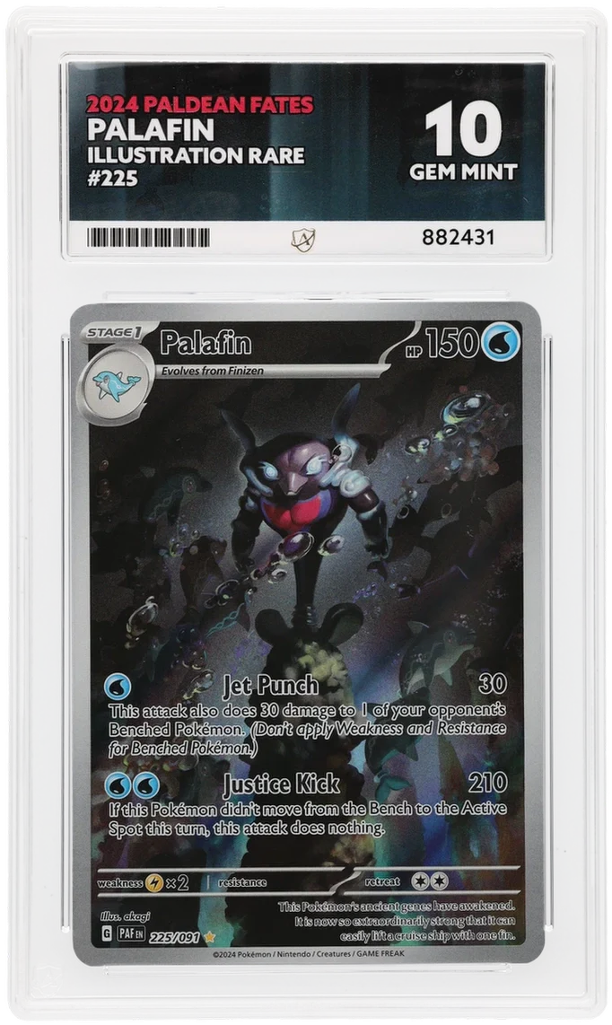 ACE 10 - Palafin - 225/091 - Paldean Fates - Pokemon