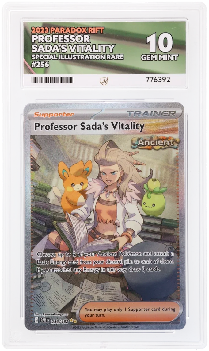 ACE 10 - Professor Sada's Vitality - 256/182 - Paradox Rift - Pokemon