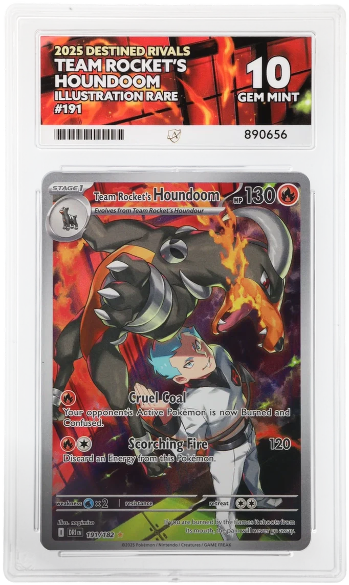 ACE 10 - Team Rocket's Houndoom - 191/182 - Destined Rivals - Pokemon
