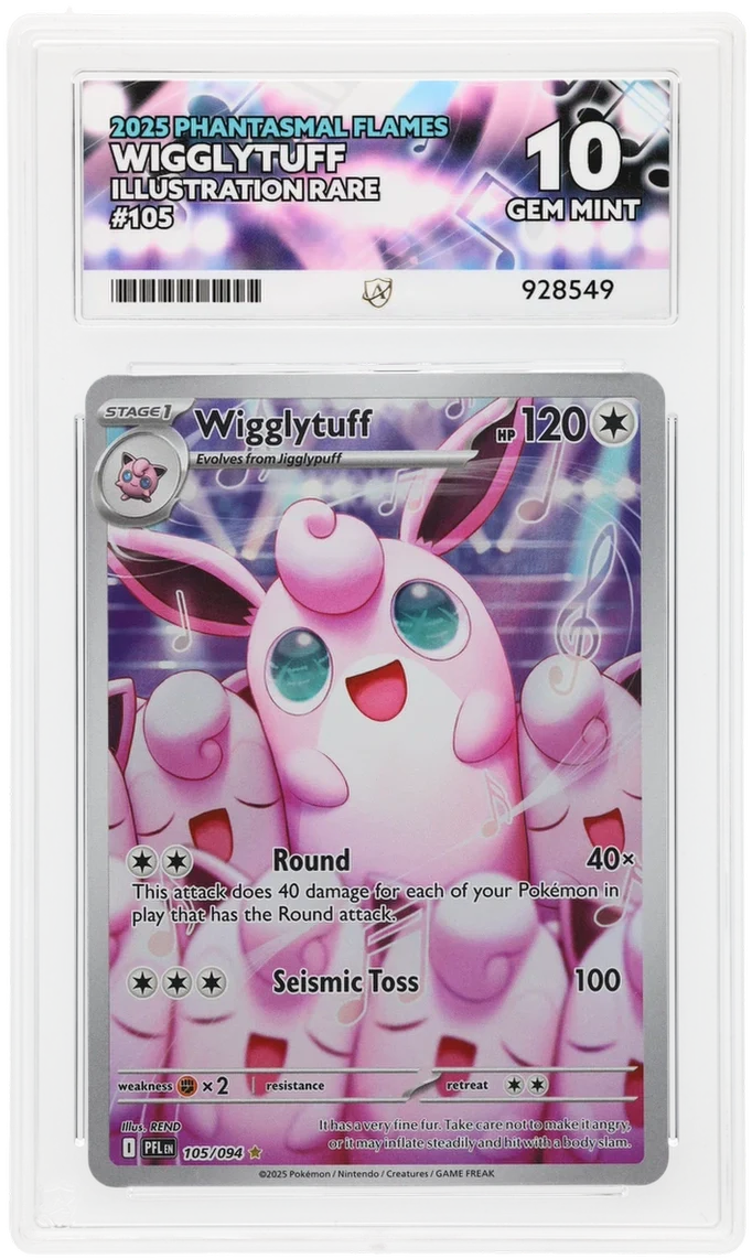 ACE 10 - Wigglytuff - 105/094 - Phantasmal Flames - Pokemon