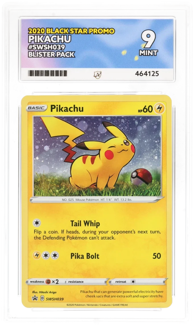 ACE 9 - Pikachu - SWSH039 - Pokemon