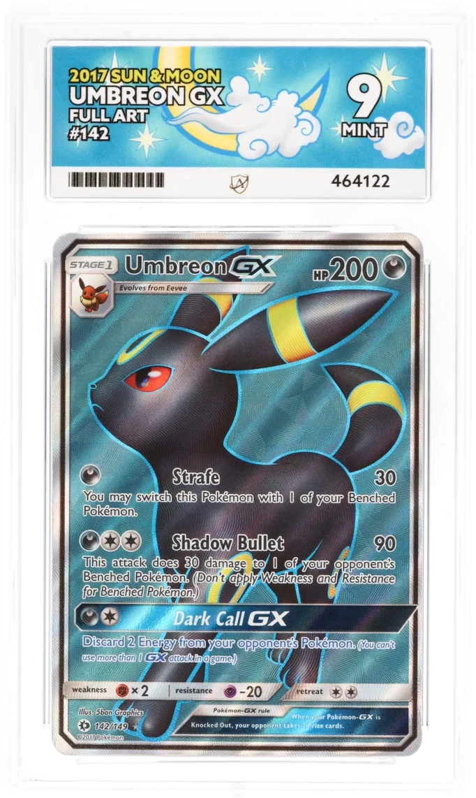 ACE 9 - Umbreon GX - 142/149 - Pokemon