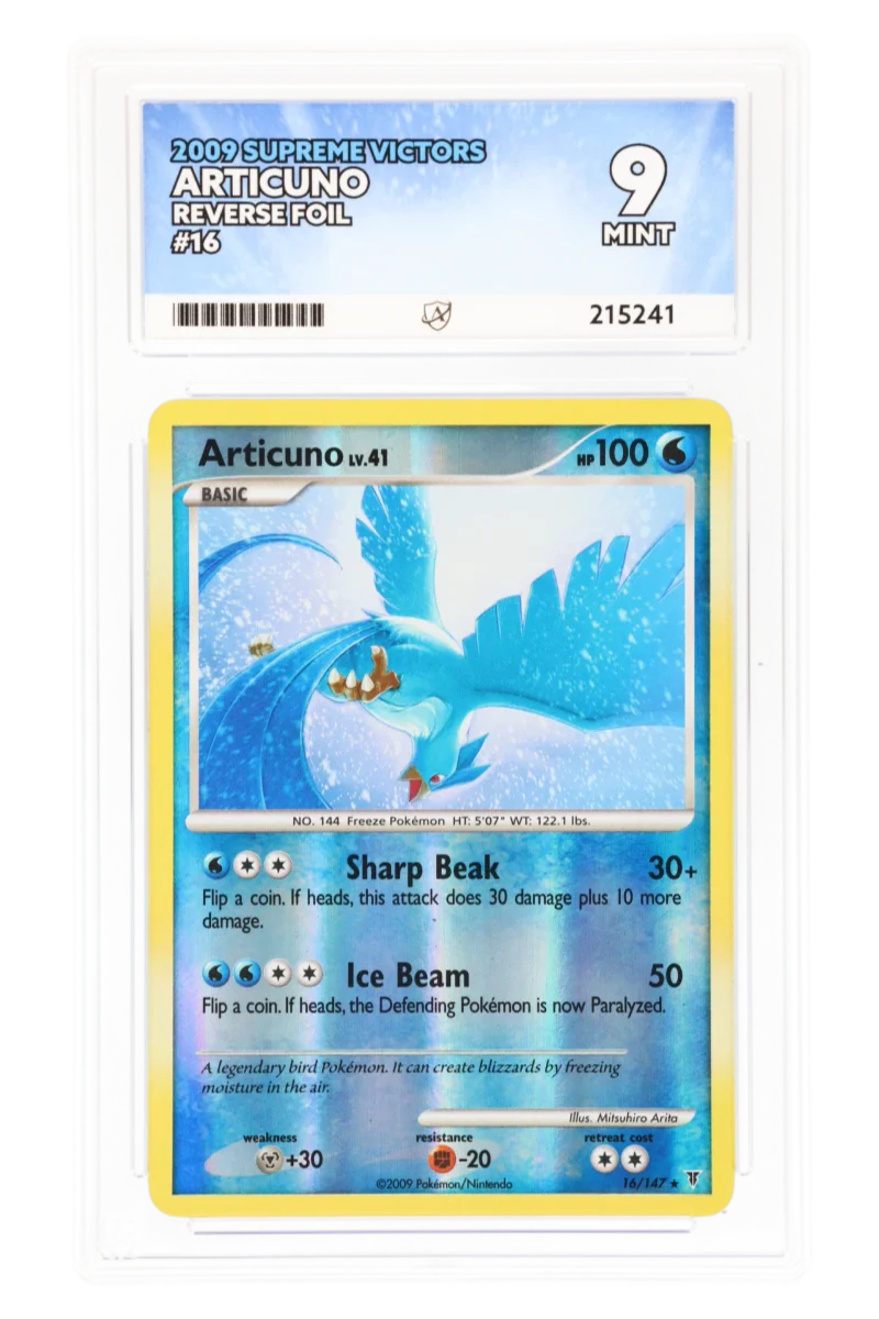 Articuno 16/147 - ACE 9 - Supreme Victors - 2009 - Reverse Foil