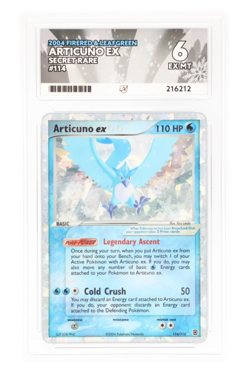 Articuno ex 114/112 - ACE 6 - FireRed & LeafGreen - 2004 - Secret Rare