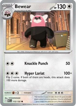 Bewear 112 - ME01 Mega Evolution
