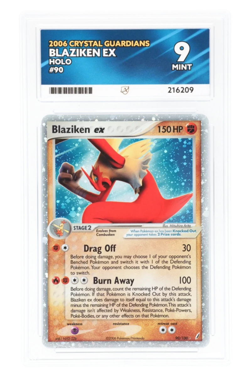 Blaziken ex 90/100 - ACE 9 - Crystal Guardians - 2006 - Holo