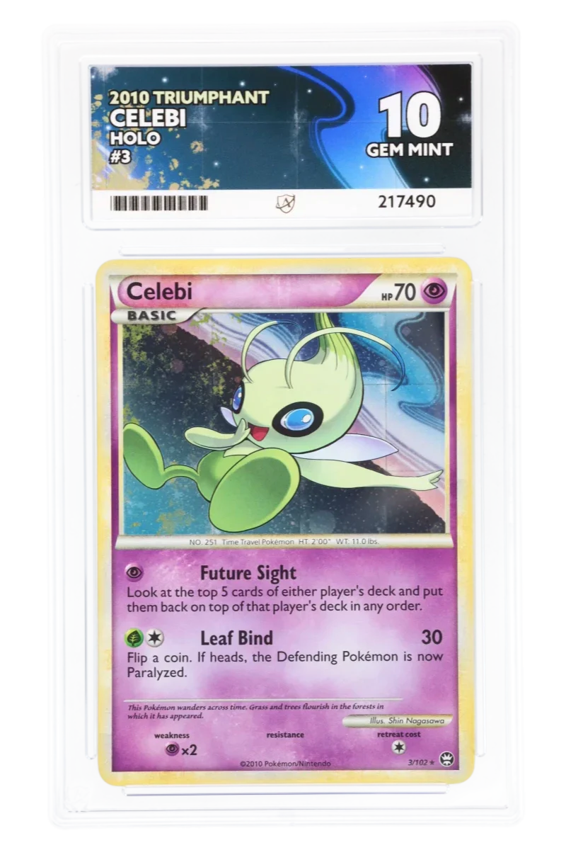 Celebi - 3/102 - ACE 10 - Triumphant - 2010