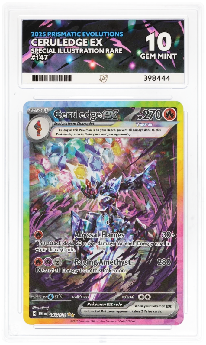 Ace 10 - Ceruledge ex 147 - Prismatic Evolutions
