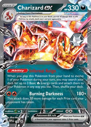 Charizard ex -196 196 - SV Scarlet & Violet Promo Cards Holofoil