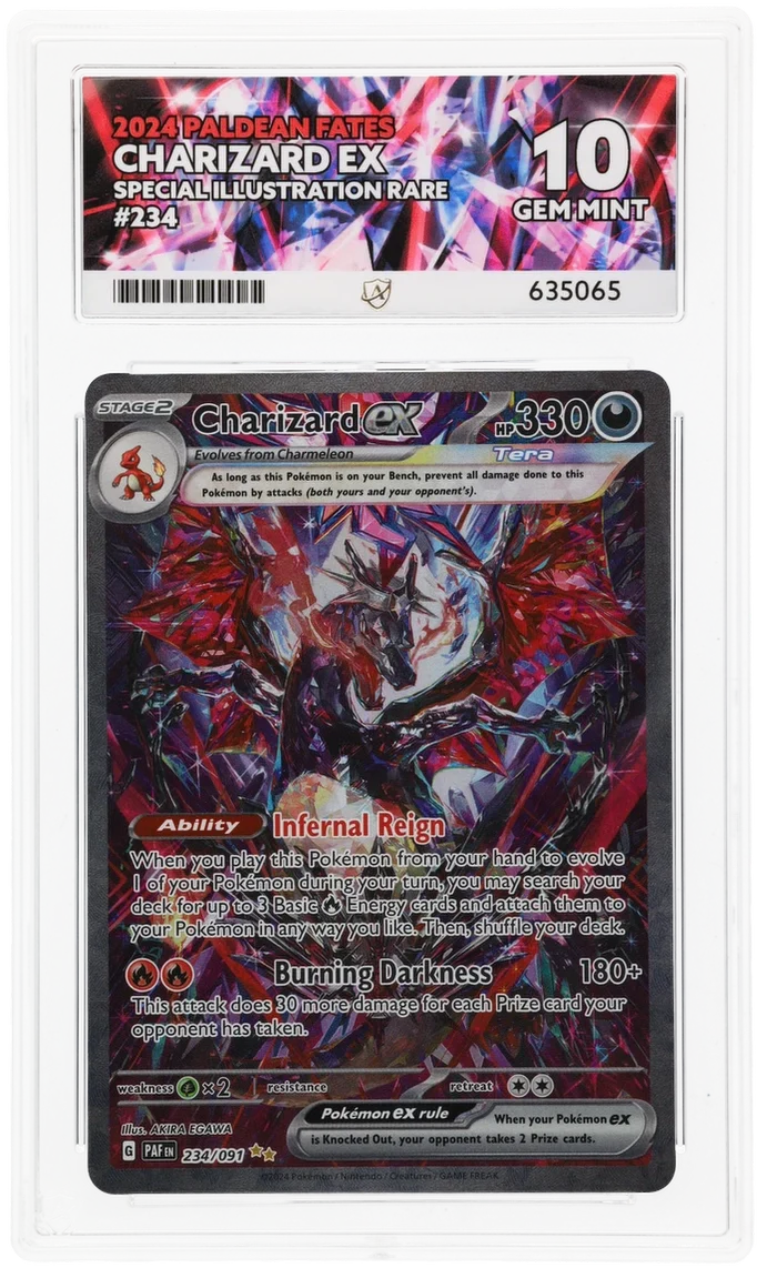 Ace 10 - Charizard ex 234/091 - Paldean Fates