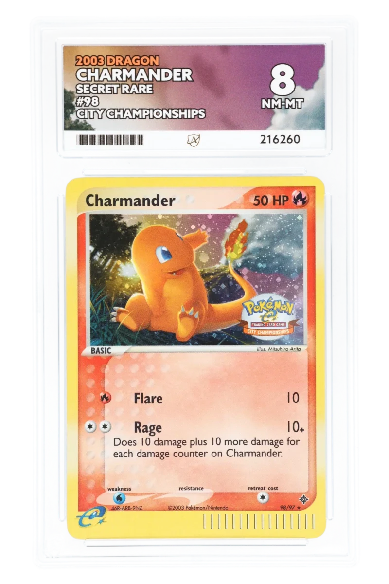 Charmander 98/97 - ACE 8 - Dragon - 2003 - Secret Rare