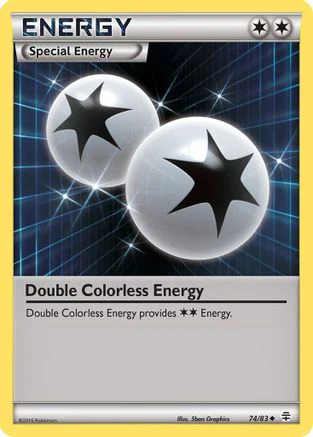 Double Colorless Energy 74/83 - Generations Reverse Holofoil