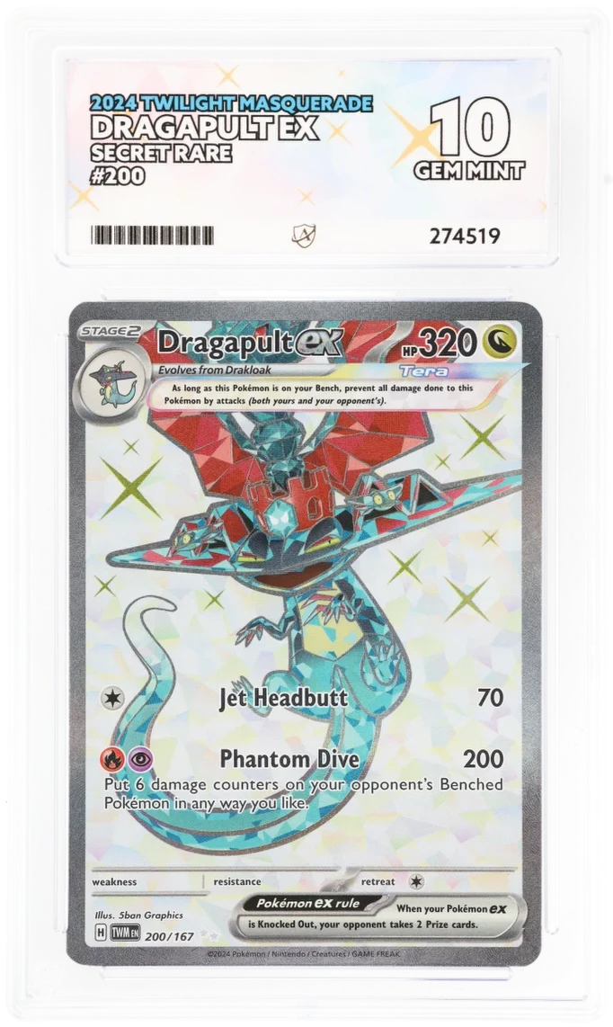 Dragapult EX 200/167 - Ace 10 - Twilight Masquerade