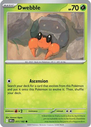 Dwebble 11 - SV10 Destined Rivals
