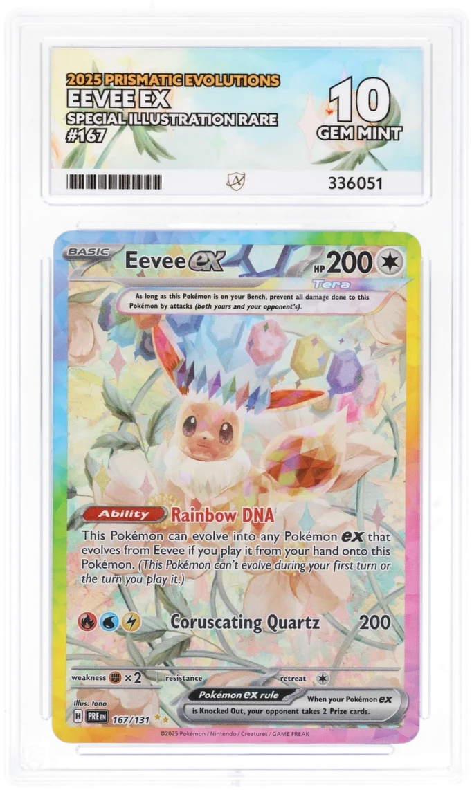 Eevee ex 167/131 - Ace 10 - Prismatic Evolutions