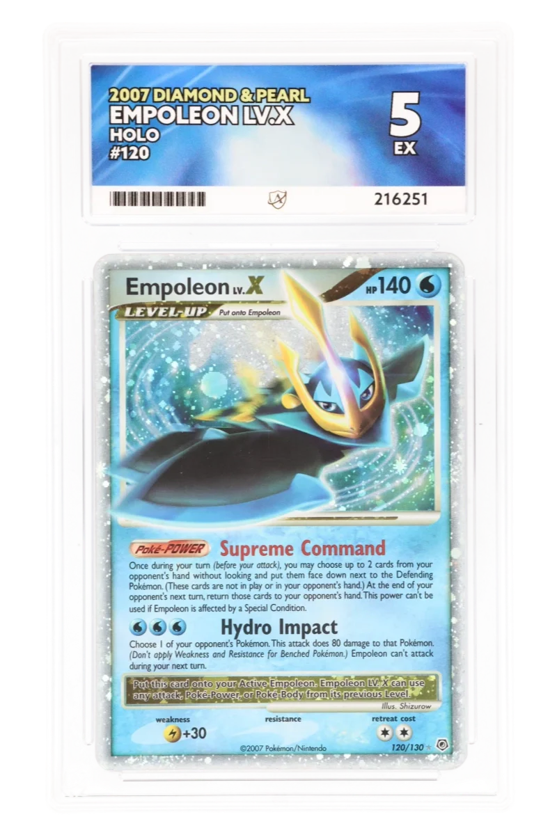Empoleon LV.X 120/130 - ACE 5 - Diamond & Pearl - 2007 - Holo