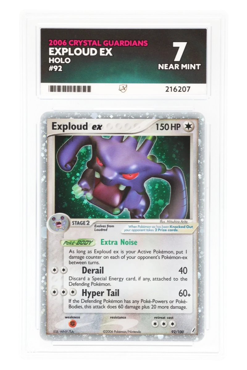 Exploud ex 92/100 - ACE 7 - Crystal Guardians - 2006 - Holo