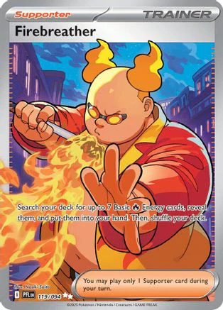 Firebreather - 119/094 119 - ME02 Phantasmal Flames Holofoil