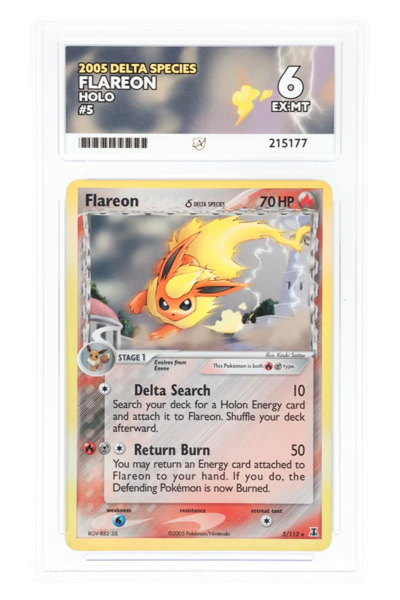 Flareon - 5/113 - ACE 6 - Delta Species - 2005